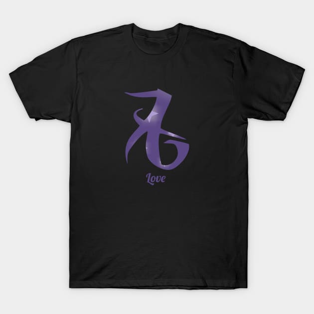 Love rune T-Shirt by Pendientera